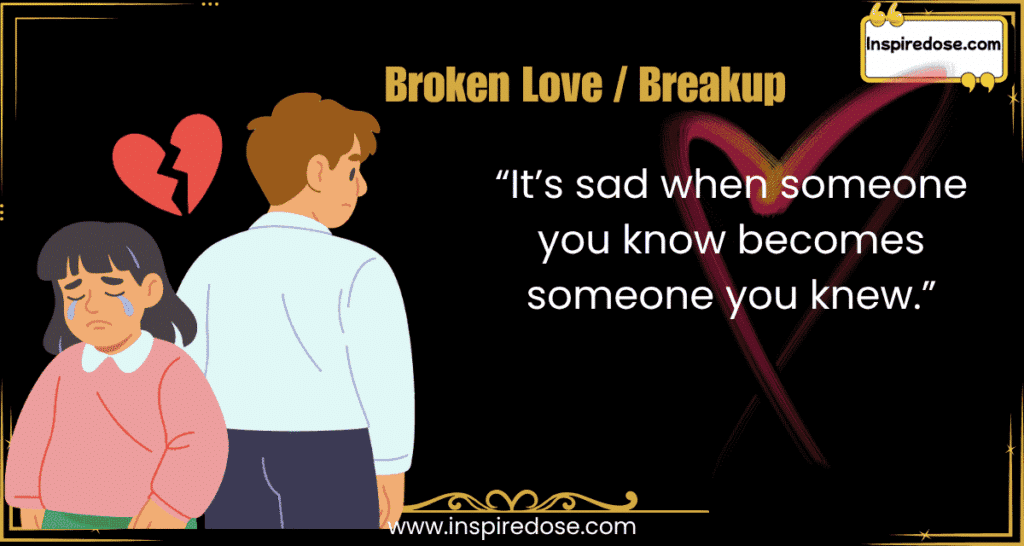 Broken Love Breakup