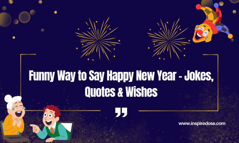 Funny Way to Say Happy New Year – Jokes, Quotes & Wishes