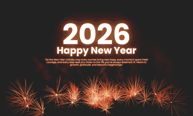 Happy New Year 2026 wishes image
