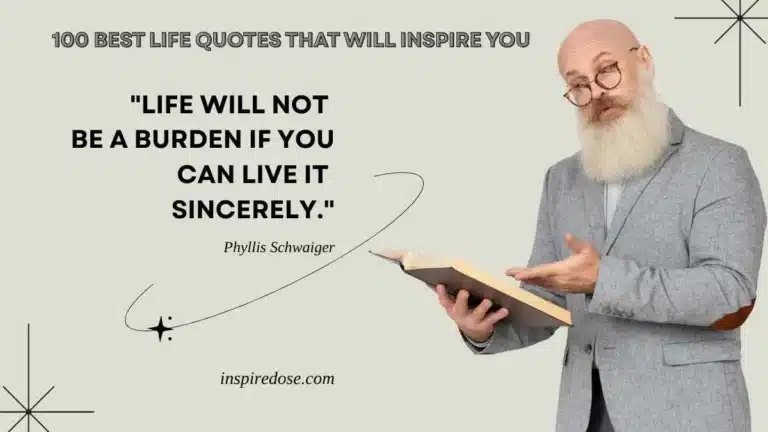 100 Best Life Quotes That Will Inspire You