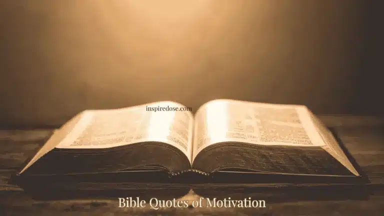 Bible Quotes of Motivation