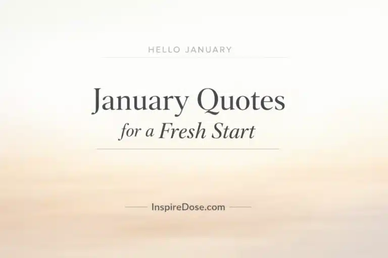 January Quotes to Inspire a Fresh Start