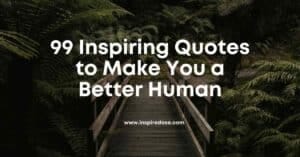 99 Inspiring Quotes to Make You a Better Human