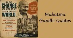 Mahatma Gandhi Quotes