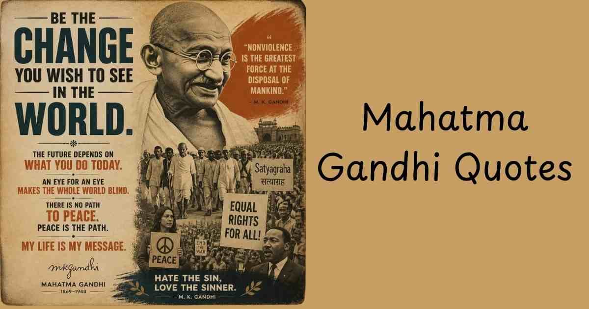 Mahatma Gandhi Quotes